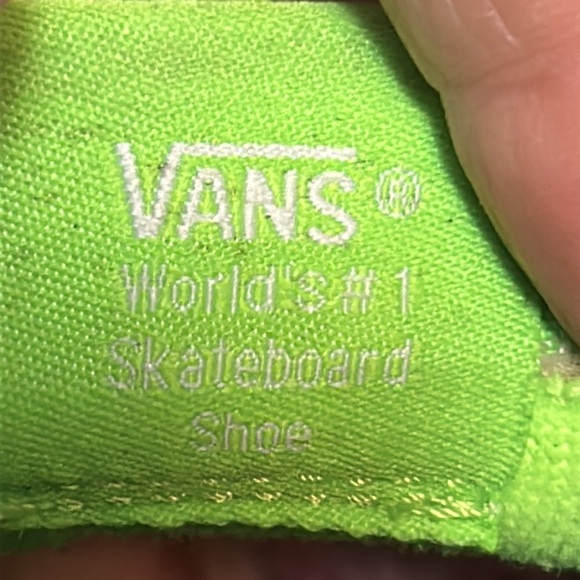 Vans Sk8 Hi Pro Classic Neon Green Skate Shoes Sneakers Mens 6.5 Womens 8 Hi-Top - Picture 7 of 11